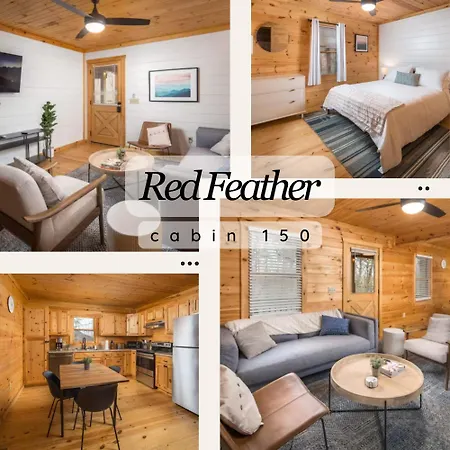 Villa King Bed I Close 2 Downtwn Boone I Red Feather 150